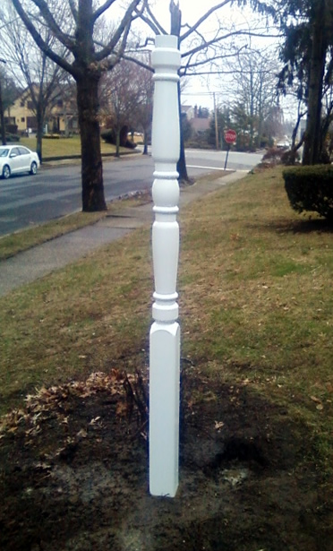 PVC Lamp Post